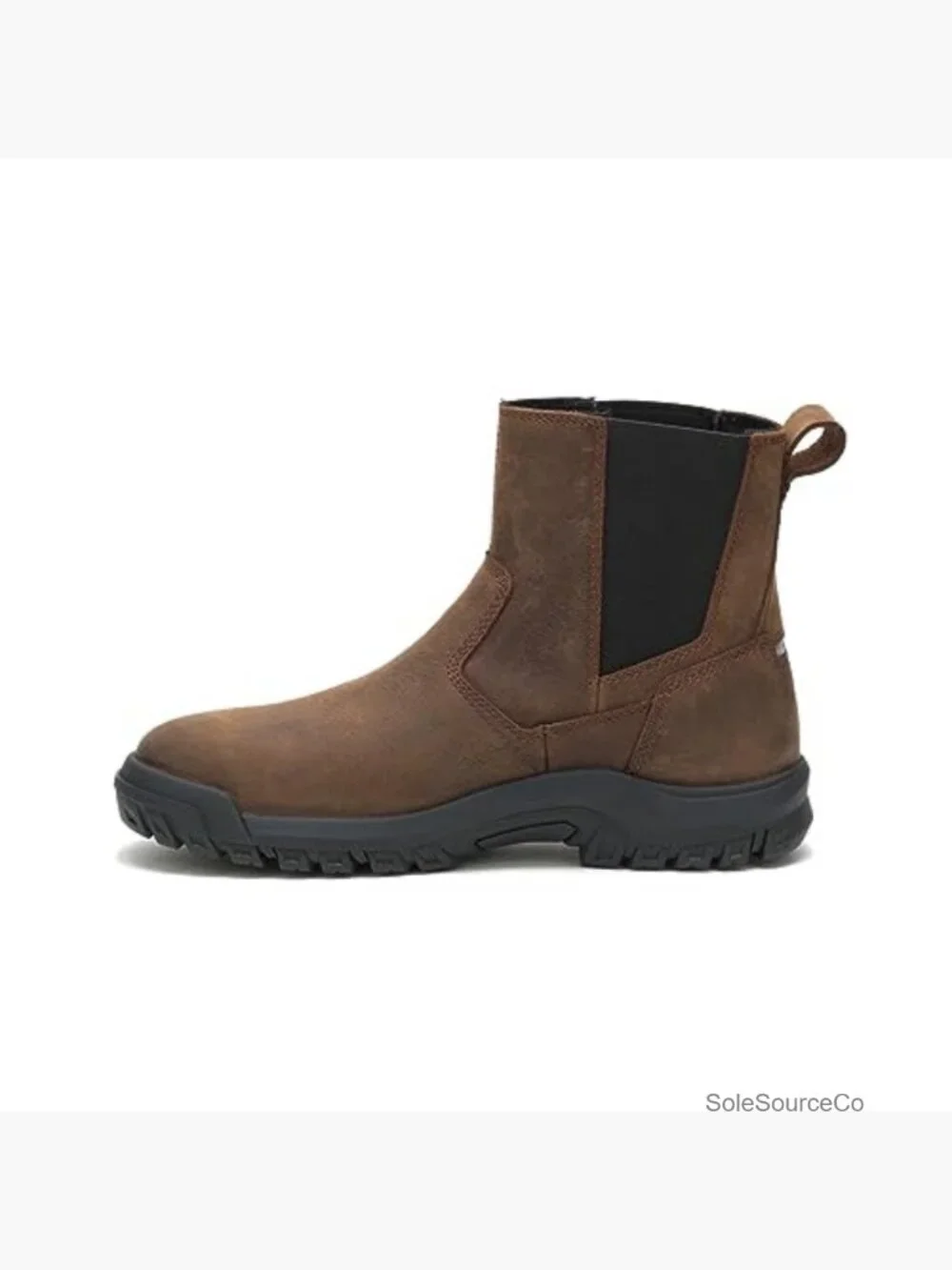 Men's Steel Toe Work Boots Slip Resistant Electrical Hazard Nubuck Leather